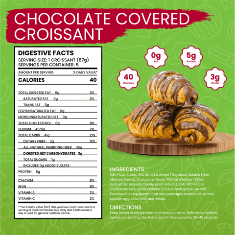 WiO Chocolate Covered Croissants
