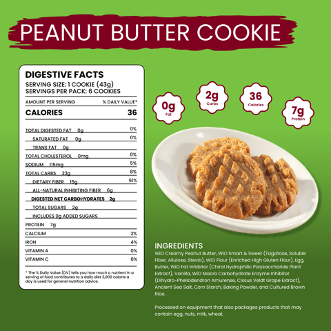 WiO Peanut Butter Cookies