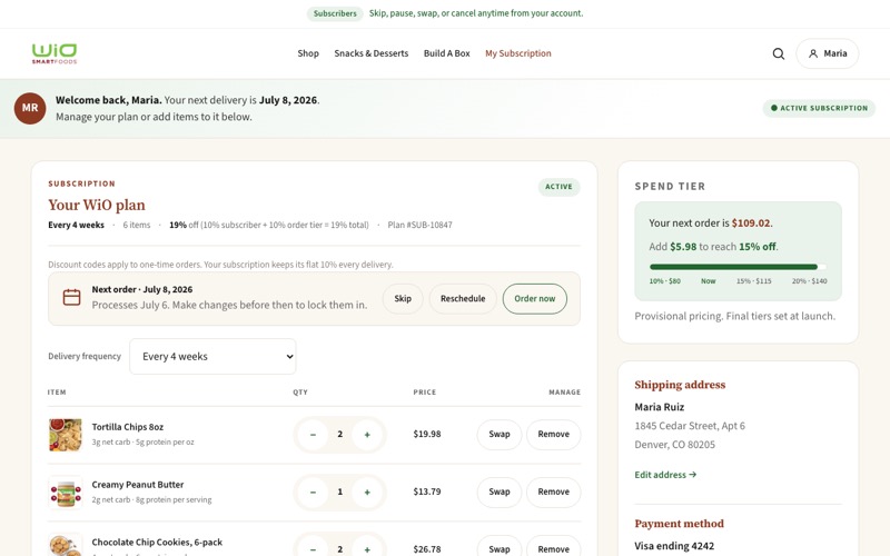 Subscription portal thumbnail